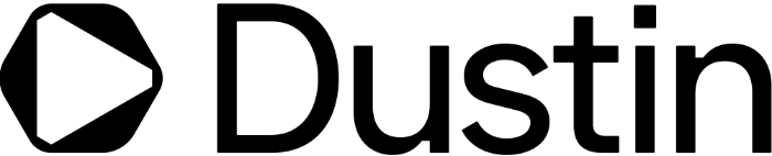 Dustin logotyp